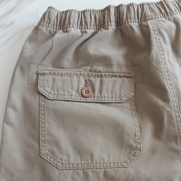 Austin Clothing Co Khaki 100% Cotton Drawstring Waist Short Sz XL - Picture 3 of 6